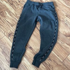 bebe Sport Gray Drawstring Joggers